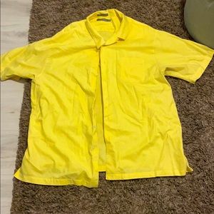 Daniel cremieux shirt XXL MEN yellow